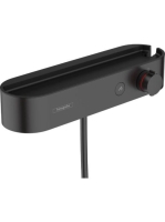 Hansgrohe ShowerTablet Select 400 termosztátos zuhanycsaptelep, matt fekete 24360670