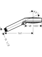 Hansgrohe Vernis Blend Kézizuhany Vario Green króm 26090000