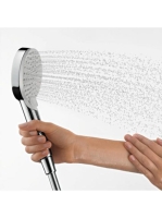 Hansgrohe Vernis Shape 230 zuhanyrendszer termosztátos csapteleppel EcoSmart, króm 26097000