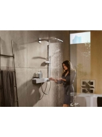 Hansgrohe Raindance E 300 1jet matt fehér fejzuhany zuhanykarral 26238700