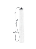 Hansgrohe Vernis Blend 200 zuhanyrendszer 1 jet, termosztátos csapteleppel, króm 26318000