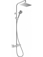 Hansgrohe Vernis Shape Zuhanyrendszer 230, 1 jet, Green, termosztáttal króm 26319000