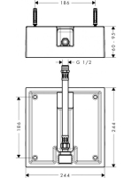 Hansgrohe Raindance Air 1jet alaptest 26471180