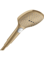 Hansgrohe Raindance Select E 120 3jet szálcsiszolt bronz kézizuhany 26520140
