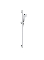 Hansgrohe Crometta zuhanyszett 1jet 90 cm-es zuhanyrúddal, króm/fehér 26537400