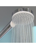 Hansgrohe Crometta zuhanytartó szett 1jet 160 cm-es zuhanytömlővel, EcoSmart, fehér/króm 26569400