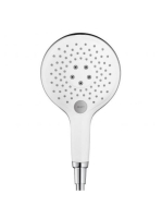 Hansgrohe Raindance Select S zuhanyszett 150 3jet 90 cm-es zuhanyrúddal, króm/fehér 26626400