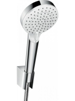 Hansgrohe Crometta zuhanytartó szett Vario 125 cm-es zuhanytömlővel, króm/fehér 26691400
