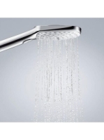 Hansgrohe Raindance Select E 3 funkciós kézizuhany tartóval és 125 cm-es zuhanytömlővel króm 26700000