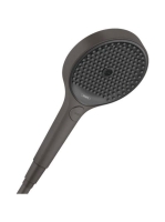 Hansgrohe Rainfinity 130 3jet szálcsiszolt fekete/króm kézizuhany 26864340