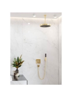 Hansgrohe Rainfinity keskeny kézizuhany 100 EcoSmart polírozott arany hatású 26867990