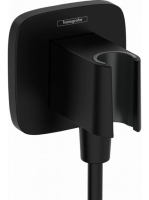 Hansgrohe Fixfit Q beépített zuhanytartóval, matt fekete 26887670
