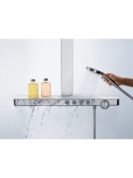 Hansgrohe Rainmaker Select 460 3jet fehér/króm zuhanyrendszer 27106400