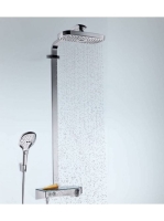 Hansgrohe Raindance Select E 300 2jet króm zuhanyrendszer 27126000