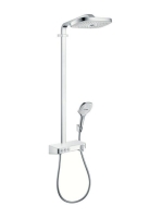 Hansgrohe Raindance Select E 300 3jet fehér/króm zuhanyrendszer 27127400