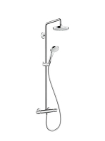 Hansgrohe Croma Select S 180 2jet fehér/króm zuhanyrendszer 27253400