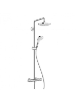Hansgrohe Croma Select E zuhanyrendszer 180 2jet fehér/króm 27256400