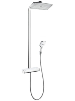Hansgrohe Raindance E 360 1jet Zuhanyrendszer Ecosmart fehér 27286400