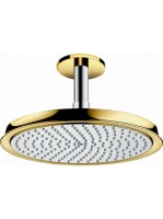 Hansgrohe Raindance Classic 240 króm/arany hatású fejzuhany mennyezeti szereléshez 27405090