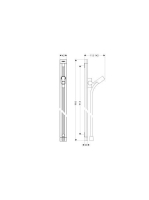 Hansgrohe Raindance Unica'S zuhanyrúd 0,90m 27636000