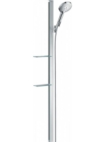 Hansgrohe Raindance Select S króm zuhanyszett 120 3jet 150cm-es zuhanyrúddal és szappantartóval 27646000