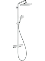 Hansgrohe Croma E zuhanyrendszer 280 1jet termosztáttal, EcoSmart, króm 27660000