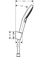 Hansgrohe Raindance Select S 120 Zuhanytartó szett 160 cm-es zuhanycsővel króm 27668000