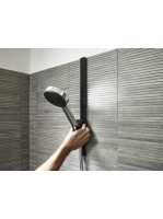 Hansgrohe WallStoris fali tartósín 50 cm matt fekete 27902670
