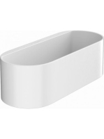 Hansgrohe WallStoris mély tárolókosár, matt fehér 27912700