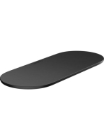 Hansgrohe WallStoris fedlap matt fekete 27925670