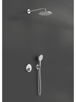 Hansgrohe Raindance S Zuhanyrendszer 240, 1 jet PowderRain és Shower Select S króm 27951000