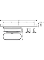 Hansgrohe WallStoris zuhany szett matt fekete 27967670