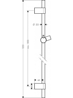 Hansgrohe Unica'S Puro Reno zuhanyrúd 1,05 m 28663000