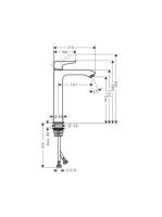 Hansgrohe Metris mosdócsaptelep 200 31185000