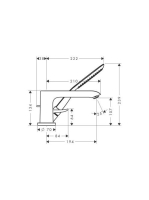 Hansgrohe Metris 3-lyukú kádcsaptelep 31190000