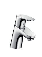 Hansgrohe Focus egykaros mosdócsaptelep 70 CoolStart automata lefolyógarnitúrával, króm 31539000