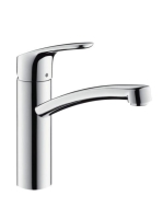 Hansgrohe Focus M41 konyhai csaptelep, nyílt rendszerű vízmelegítőkhöz, króm 31804000