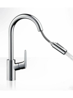 Hansgrohe Focus M41 mosogató csaptelep kihúzható kifolyóval, króm 31815000