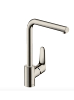 Hansgrohe Focus M41 mosogató csaptelep elforgatható kifolyóval, rozsdamentes acél hatású 31817800