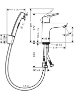 Hansgrohe Focus bidette szett 31927000