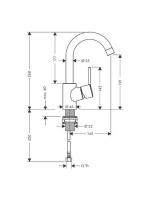 Hansgrohe Talis S mosdócsaptelep 32070000