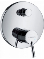 Hansgrohe Talis S egykaros falsík alatti kádcsaptelep színkészlet beépített biztonsági kombinációval króm 32477000