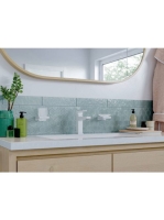 Hansgrohe Metropol mosdócsaptelep matt fehér push-open lefolyóval 110 32507700