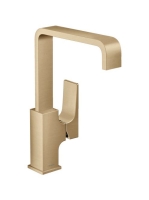 Hansgrohe Metropol 230 mosdócsaptelep szálcsiszolt bronz, push-open lefolyóval 32511140