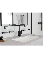 Hansgrohe Metropol 230 mosdócsaptelep matt fekete, push-open lefolyóval 32511670