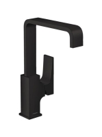 Hansgrohe Metropol 230 mosdócsaptelep matt fekete, push-open lefolyóval 32511670