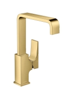 Hansgrohe Metropol 230 mosdócsaptelep polírozott arany hatású, push-open lefolyóval 32511990