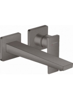 Hansgrohe Metropol falsík alatti mosdócsaptelep 225mm-es kifolyóval szálcsiszolt fekete/króm 32526340