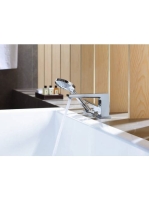 Hansgrohe Metropol 3-lyukú peremre szerelhető egykaros kádcsaptelep, króm 32551000