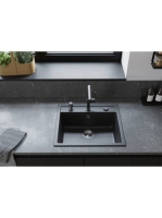 Hansgrohe A41 folyékony szappan és mosogatószer adagoló, matt fekete 40438670